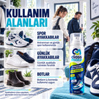 Ayakkabı Deodorantı 100 ml, spor ayakkabı, günlük ayakkabı ve botlar